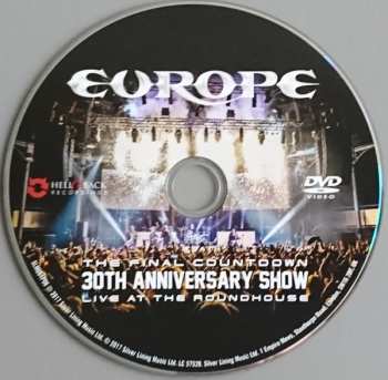 2CD/DVD Europe: The Final Countdown 30th Anniversary Show - Live At The Roundhouse