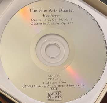 8CD/Box Set The Fine Arts Quartet: The Fine Arts Quartet At WFMT: Unreleased Recordings Of Broadcast performances, 1967-73