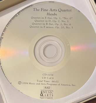 8CD/Box Set The Fine Arts Quartet: The Fine Arts Quartet At WFMT: Unreleased Recordings Of Broadcast performances, 1967-73