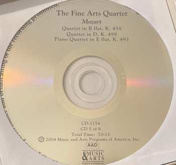 8CD/Box Set The Fine Arts Quartet: The Fine Arts Quartet At WFMT: Unreleased Recordings Of Broadcast performances, 1967-73
