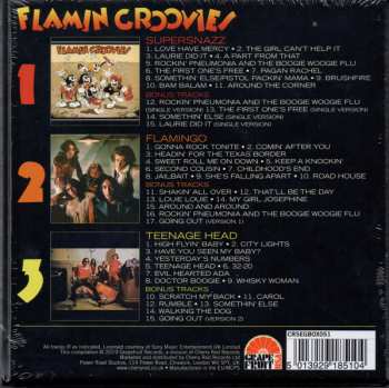 3CD The Flamin' Groovies: Gonna Rock Tonite! The Complete Recordings 1969-71