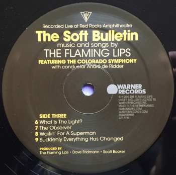 2LP The Flaming Lips: (Recorded Live At Red Rocks Amphitheatre) The Soft Bulletin