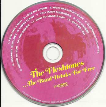 CD The Fleshtones: The Band Drinks For Free