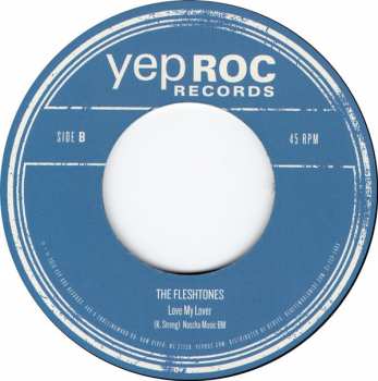 SP The Fleshtones: The Band Drinks For Free b/w Love My Lover