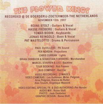 2CD The Flower Kings: Tour Kaputt