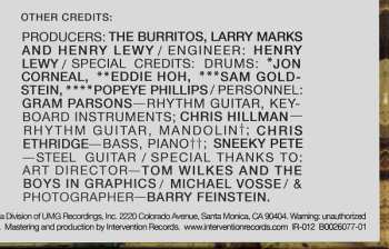 LP The Flying Burrito Bros: The Gilded Palace Of Sin