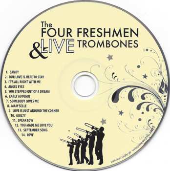 CD The Four Freshmen: The Four Freshmen And Live Trombones