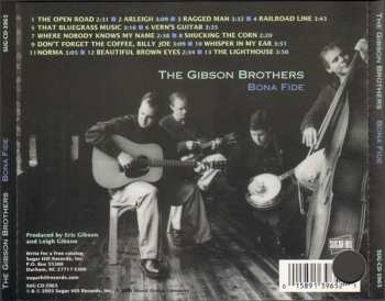 CD Gibson Brothers: Bona Fide