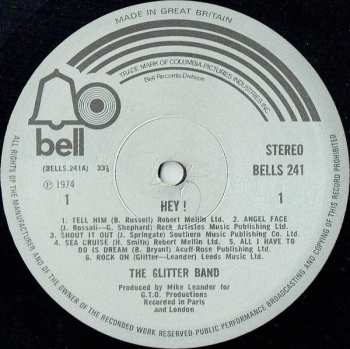 LP The Glitter Band: Hey!