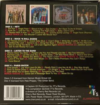 4CD/Box Set The Glitter Band: The Albums DLX