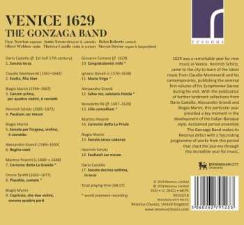 CD The Gonzaga Band: Venice 1629