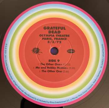 6LP/Box Set The Grateful Dead: Olympia Theatre, Paris, France (5/3/72) LTD