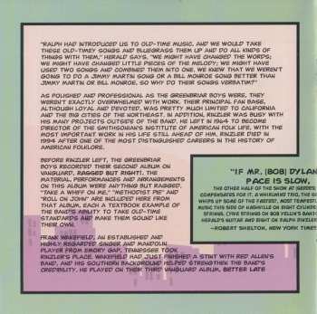 CD The Greenbriar Boys: Big Apple Bluegrass