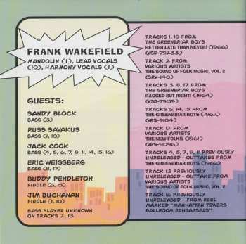 CD The Greenbriar Boys: Big Apple Bluegrass