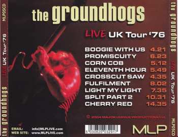 CD The Groundhogs: Live UK Tour '76