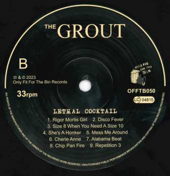 LP/CD The Grout: Lethal Cocktail 