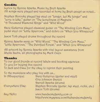 CD The Handsome Family: Honey Moon