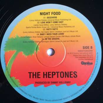 2LP The Heptones: Night Food