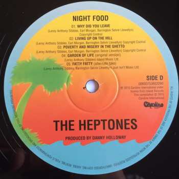 2LP The Heptones: Night Food
