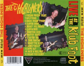 CD The Highliners: Live At The Klub Foot