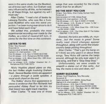 CD The Hollies: Epic Anthology: From The Original Master Tapes