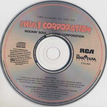 CD The Hues Corporation: Rockin' Soul / Love Corporation