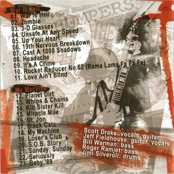 CD The Humpers: War Is Hell / My Machine