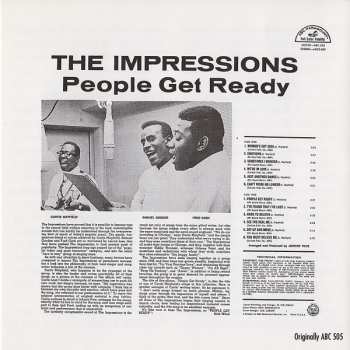 CD The Impressions: Keep On Pushing / People Get Ready