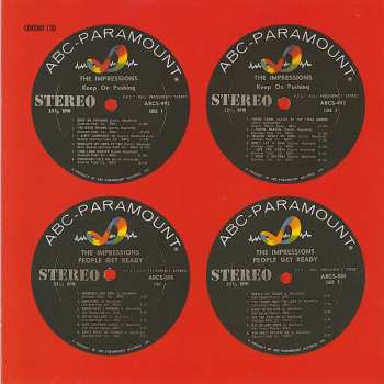 CD The Impressions: Keep On Pushing / People Get Ready