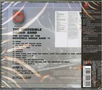 CD The Incredible Bongo Band: The Return Of The Incredible Bongo Band