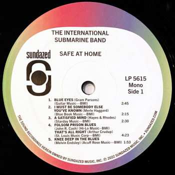 LP The International Submarine Band: Safe At Home