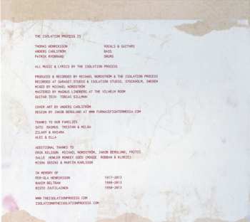 CD The Isolation Process: The Isolation Process