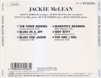 CD Jackie McLean Quintet: Jackie McLean Quintet