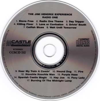 CD The Jimi Hendrix Experience: Radio One