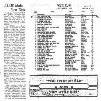 CD The Jujus: You Treat Me Bad "1965-1967"