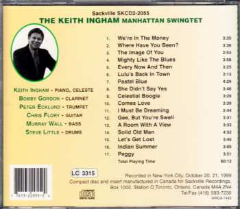 CD The Keith Ingham Manhattan Swingtet: We're In The Money - "In Jazz We Trust"