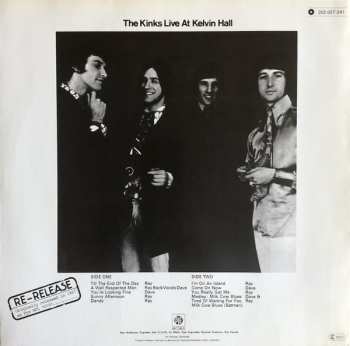LP The Kinks: Live At Kelvin Hall