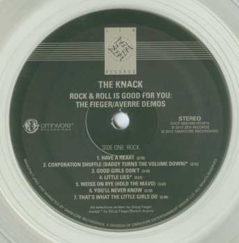 LP The Knack: Rock & Roll Is Good For You: The Fieger/Averre Demos CLR | LTD