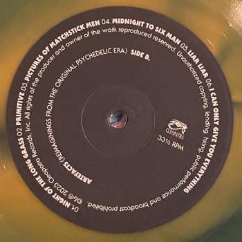 LP The KVB: Artefacts (Reimaginings From The Original Psychedelic Era) CLR | LTD