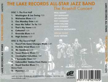 CD The Lake Records All-Star Jazz Band: The Rosehill Concert