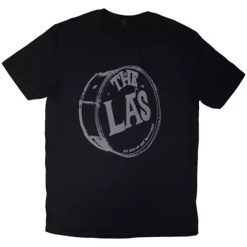 T-Shirt Grey Drum Head Logo The La's