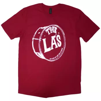 T-Shirt White Drum Head Logo The La's