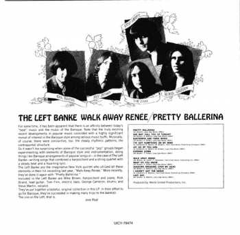 CD The Left Banke: Walk Away Renée / Pretty Ballerina LTD