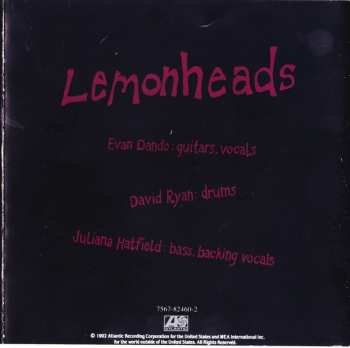 CD The Lemonheads: It's A Shame About Ray