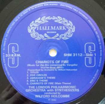 LP London Philharmonic Orchestra: Chariots Of Fire (And Other Award Winning Scores From The Cinema Sound Stages And Concert Halls)