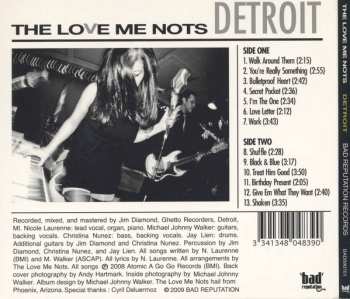 CD The Love Me Nots: Detroit