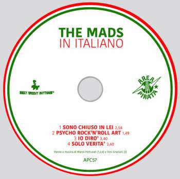 CD The Mads: The Mads In Italiano