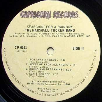 LP The Marshall Tucker Band: Searchin' For A Rainbow