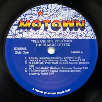 LP The Marvelettes: Please Mr. Postman CLR