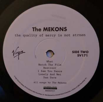 LP The Mekons: The Quality Of Mercy Is Not Strnen